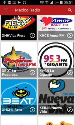 Mexico Radio android App screenshot 1