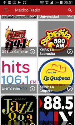 Mexico Radio android App screenshot 2