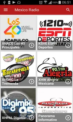 Mexico Radio android App screenshot 3